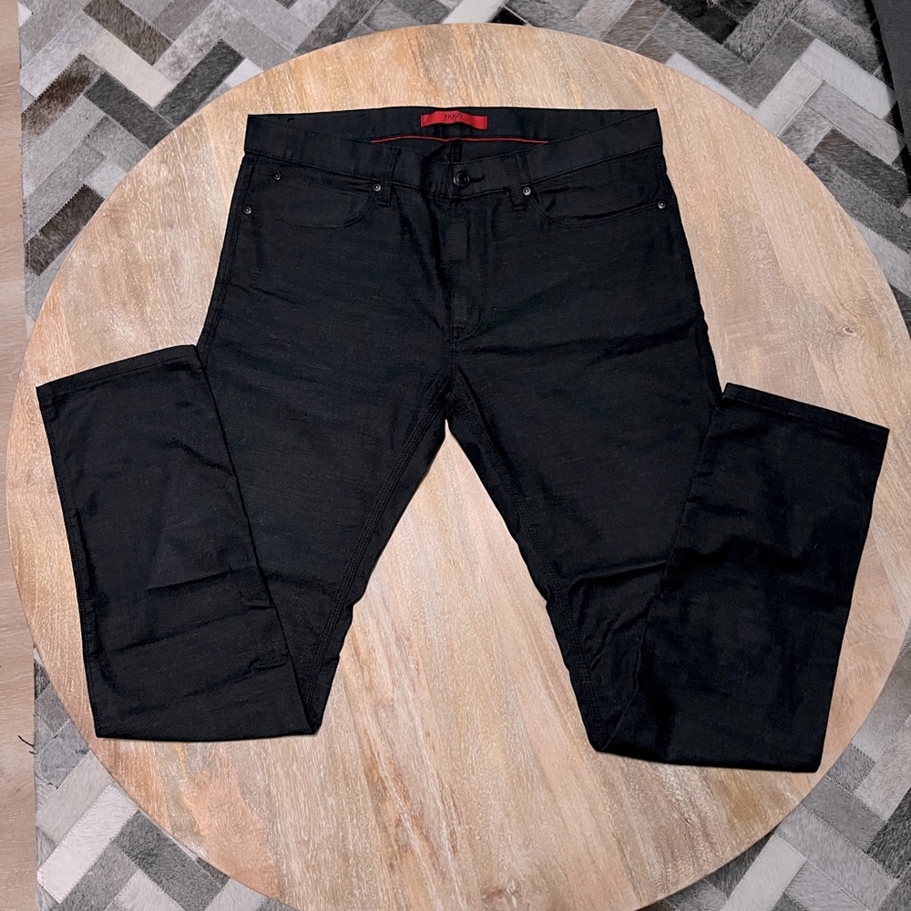 NWOT Hugo Boss Extra Slim Fit Jeans in Dark Gray Denim Size 32/32